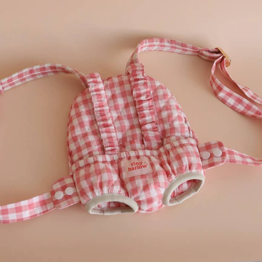 Pink Gingham Carrier