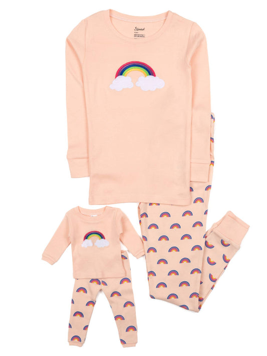 Mommy & Me Rainbow PJs
