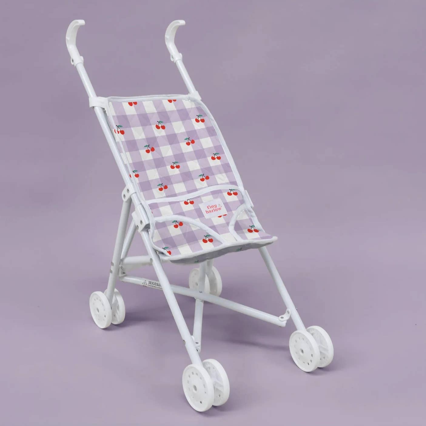 Cherry Gingham Stroller