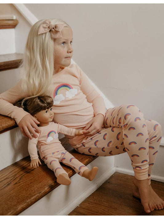 Mommy & Me Rainbow PJs
